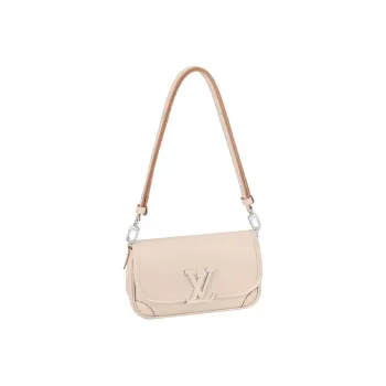 LOUIS VUITTON Buci Epi Grain Cow Leather Crossbody Bag, Shoulder Bag Women's Beige