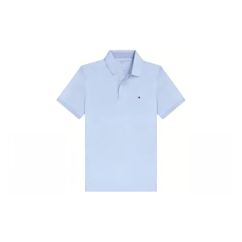 Tommy Hilfiger Polo Shirts Men Light Blue