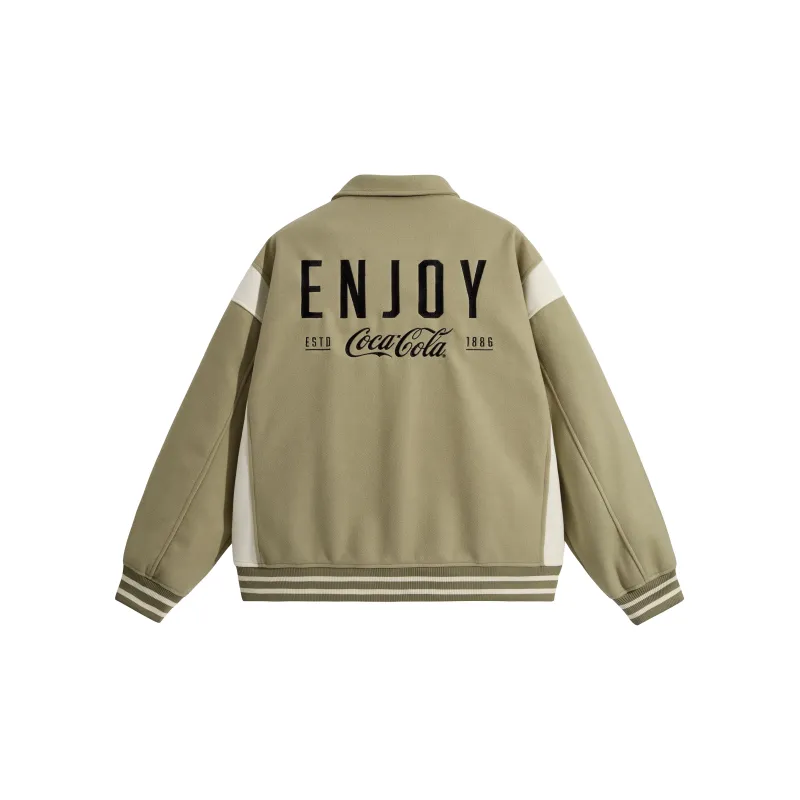 Coca Cola Baseball Jacket Unisex-4