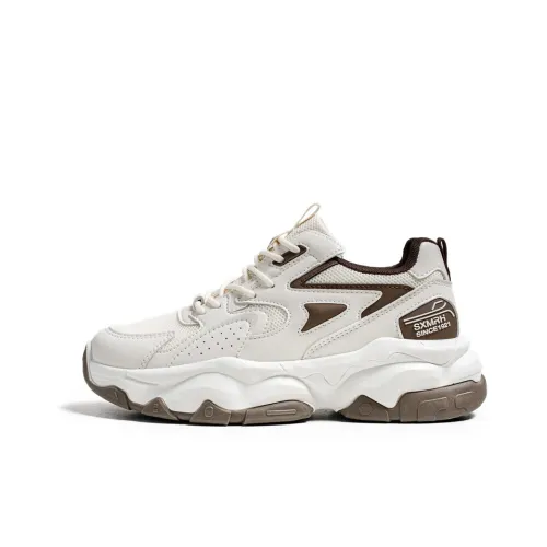 Binary Durable Breathable Lightweight Low-Top Platform Chunky Sneakers Men's