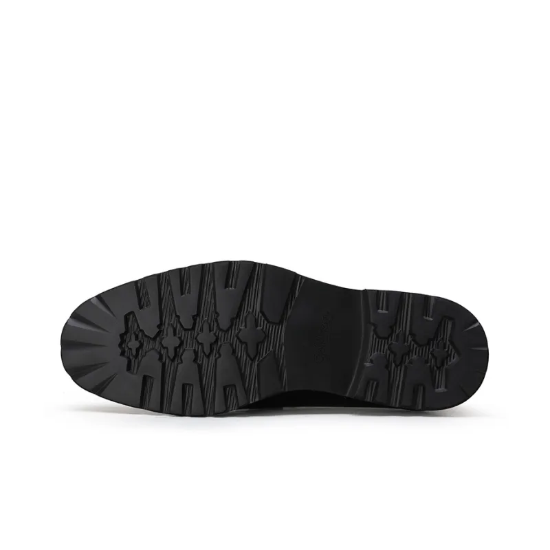GOLDLION Loafers Men Black-4