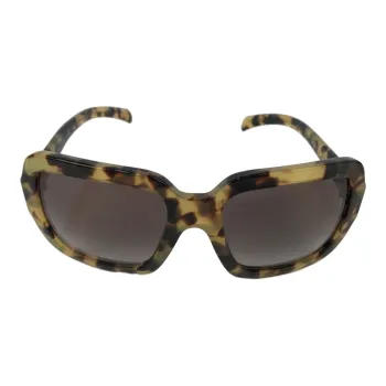 PRADA - Irregular Shape Sunglasses Unisex Brown