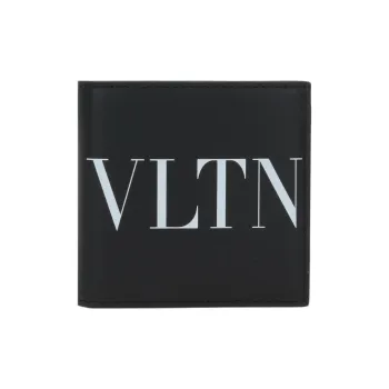Valentino Garavani Logo Printed Bi Fold Wallet