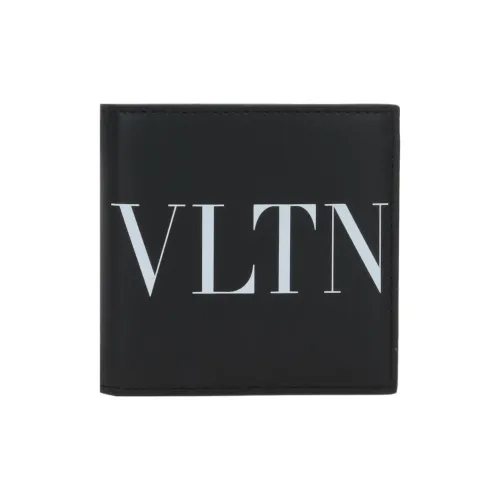 Valentino Garavani Logo Printed Bi Fold Wallet