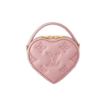 LOUIS VUITTON Leather Shoulder Bag, Crossbody Bag, Handbag Regular Women's Pink