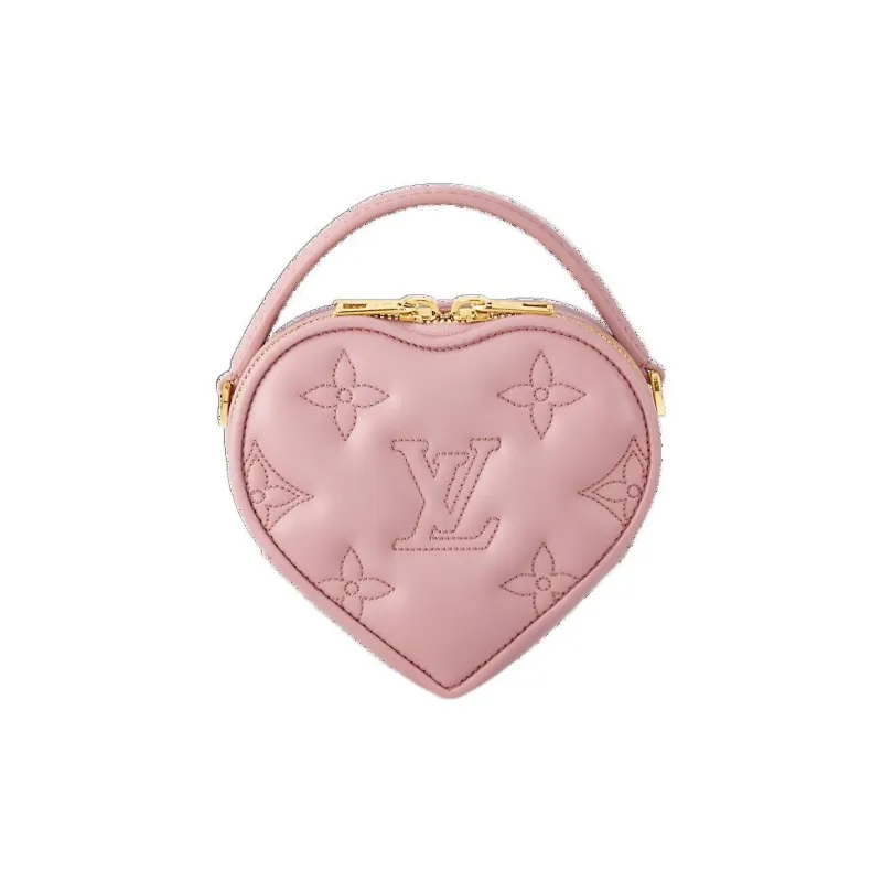 LOUIS VUITTON Leather Shoulder Bag, Crossbody Bag, Handbag Regular Women's Pink-0