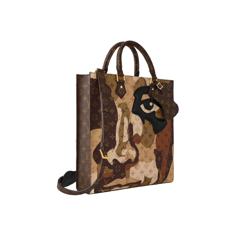 LOUIS VUITTON Sac Plat Nv Brown-1
