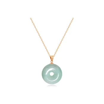 North Cain Bean Type Jadeite Pendants Unisex