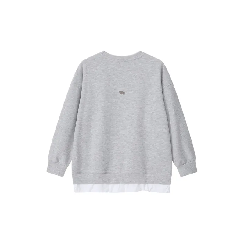 Katie Ermilio Sweatshirt Spring Women's Ecru-3