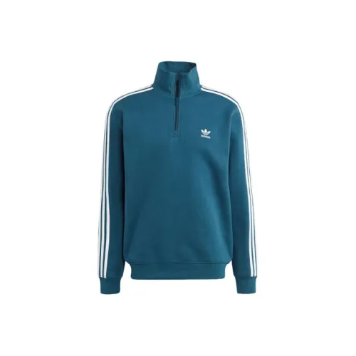 Adidas Originals 3-Stripes Sweatshirts Men Night Blue