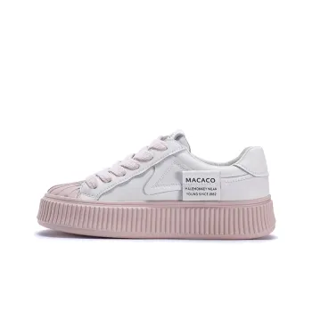 MALEMONKEY Anti Slip Wear Resistant Low Top Skateboard Shoes 4cm Women's
