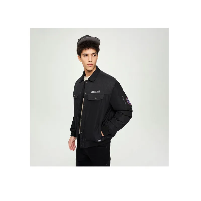 Lee Xline Down Jackets Men Black-4