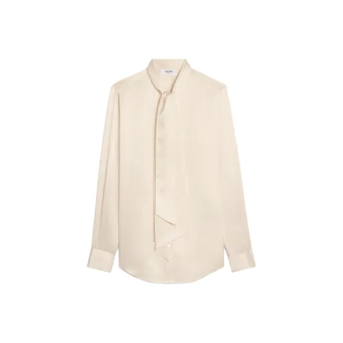 CELINE Shirts Women's Off White