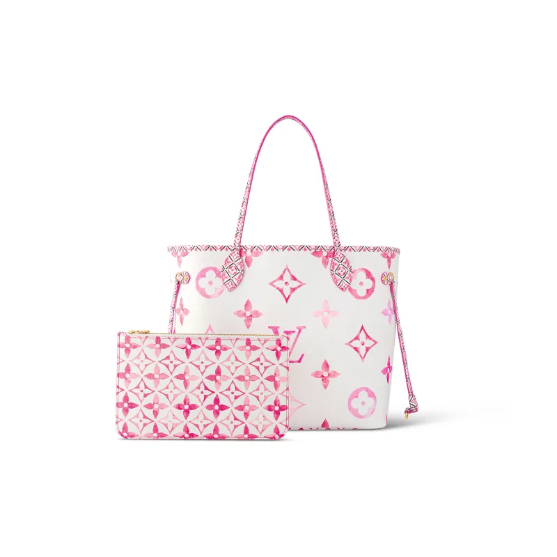 LOUIS VUITTON Neverfull Mm Pink-2