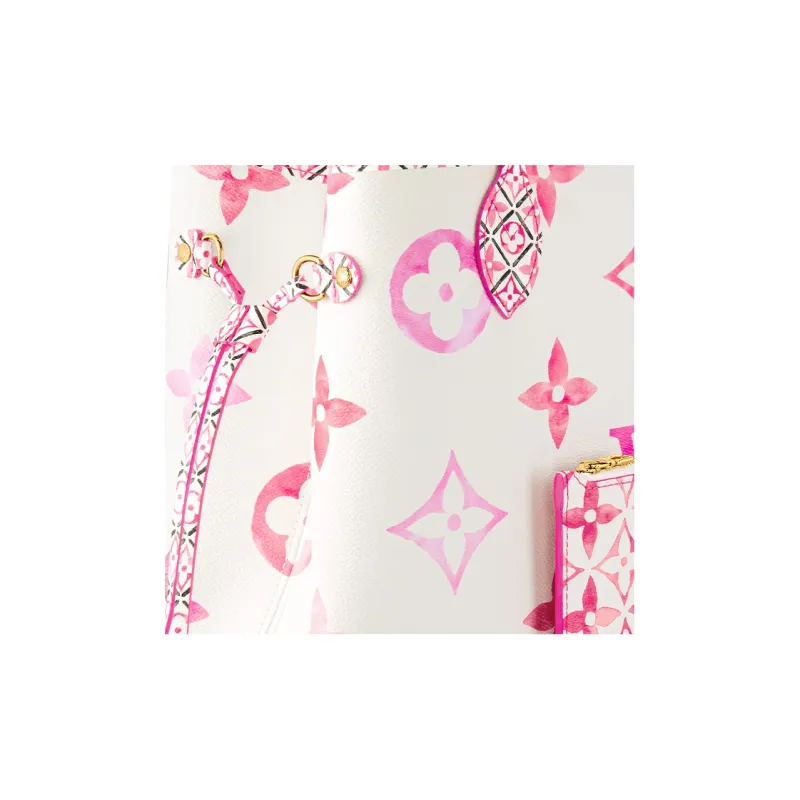 LOUIS VUITTON Neverfull Mm Pink-4