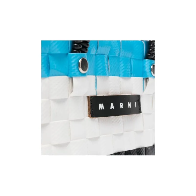 MARNI Polypropylene Tote Bag, Shopping Bag, Clutch Women's Multicolor-3