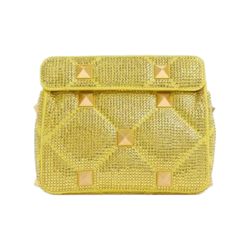 Valentino Rhinestone Portable Crossbody Bag, Shoulder Bag Women's-2