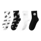 4 Pack (Letter White+Letter Black+Embroidery White+Embroidery Black)