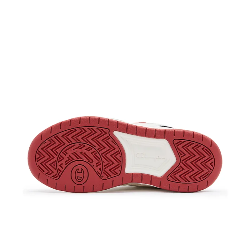 Champion Slip Resistant Low Top Skateboard Shoes Women's Red-4
