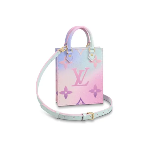 LOUIS VUITTON Petit Sac Plat Sunrise Pastel