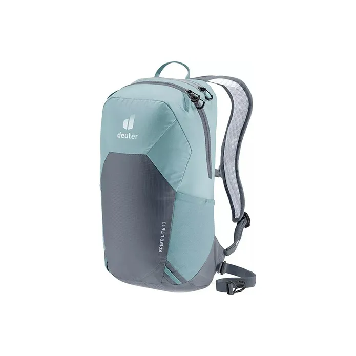 DEUTER Recycled Nylon Backpack Unisex Green/Gray-2