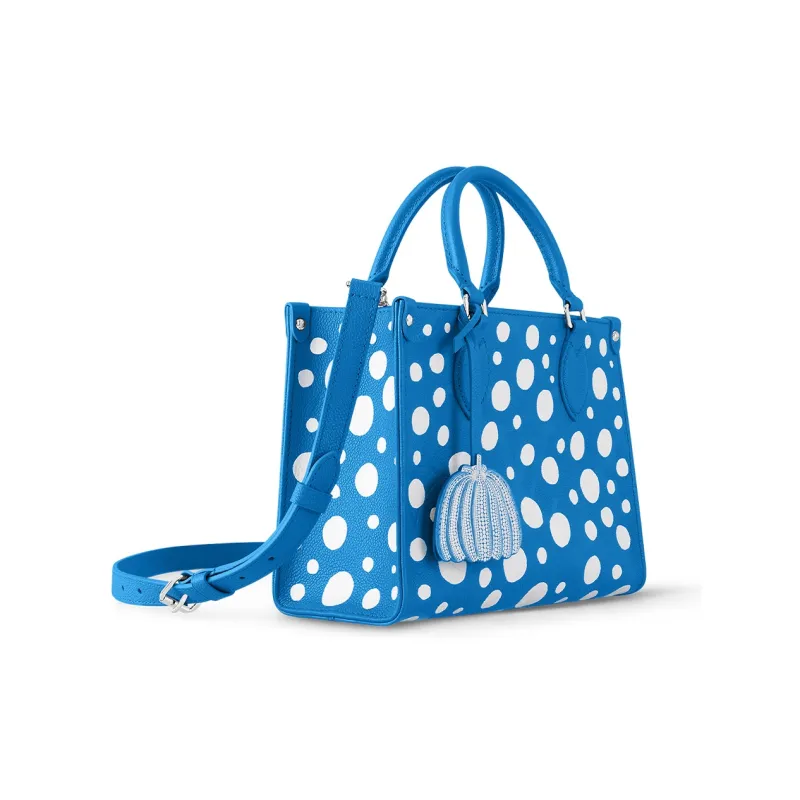 LOUIS VUITTON Lv X Ky Onthego Pm Blue/White-1