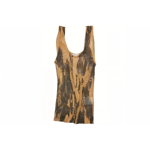 Acne Studios Tank Tops Women's Camel