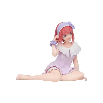 FURYU Nino Nakano The Quintessential Quintuplets Loungewear & Sleepwear Noodle Stopper Purple Pajamas Bonus Gifts 9cm