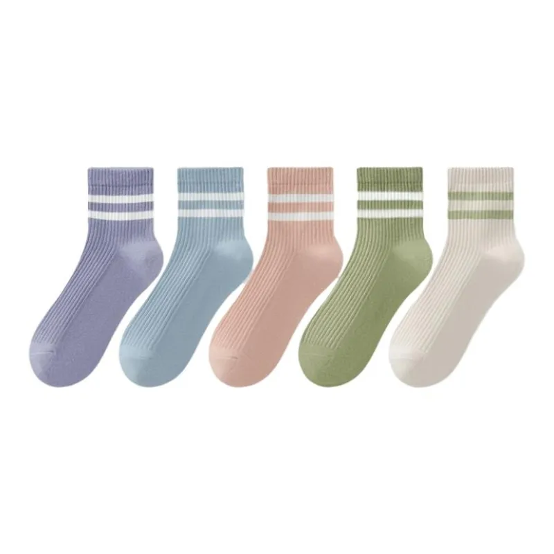 MIIOW Women's Mid Calf Socks-5