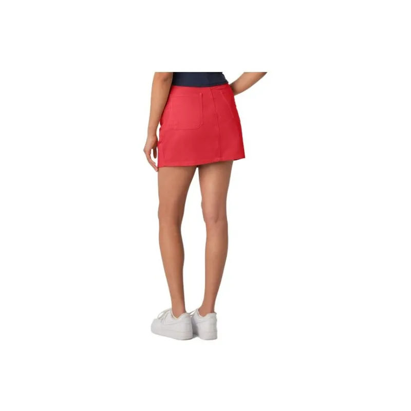 Dickies Denim Short Skirts Women's Red-1