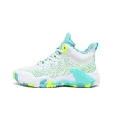 White, Neon Green