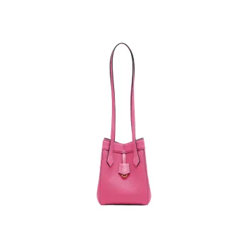 FENDI Origami Calfskin Bucket Bag, Handbag, Shoulder Bag Women's Pink