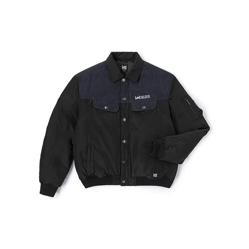 Lee Xline Down Jackets Men Black-1