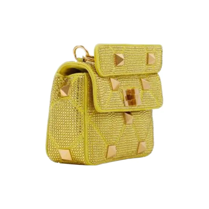 Valentino Rhinestone Portable Crossbody Bag, Shoulder Bag Women's-1