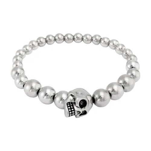 Alexander McQueen Bracelets Men Silver