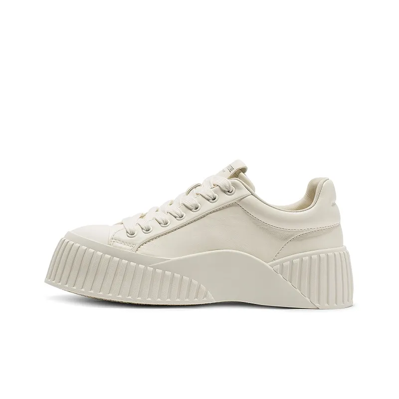 Coup De Foudre Height Increasing Low-Top Skateboard Shoes 5cm Women's-5