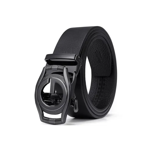 GOLF Zinc Alloy Cow Leather Leather Belts Men's 3.5cm Width