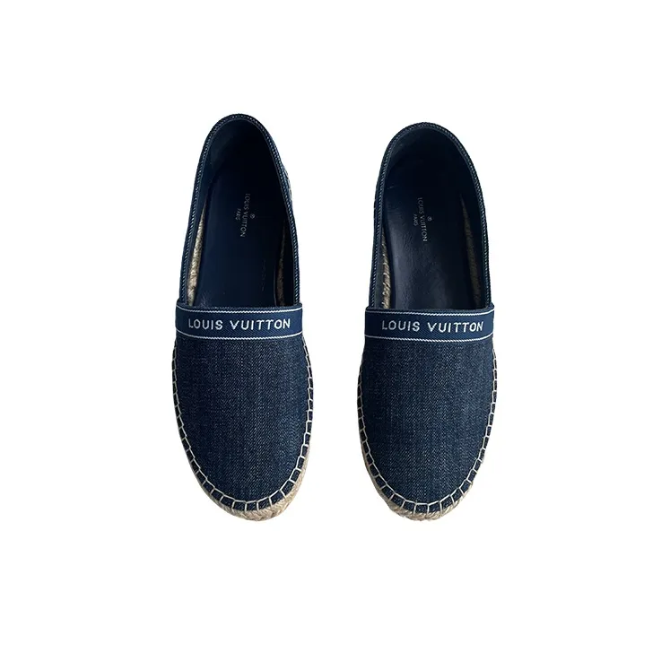 LOUIS VUITTON Croisiere Espadrilles Women's Dark Blue-3