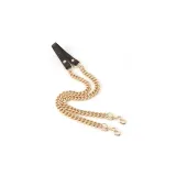 Dark Brown Monogram Shoulder Chain 120cm