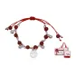Fu Character Pendant Agate Bracelet+Companion of Love Box