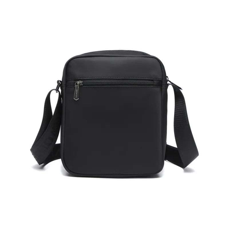 SEPTWOLVES Nylon Shoulder Bag, Crossbody Bag Regular Unisex Black-4