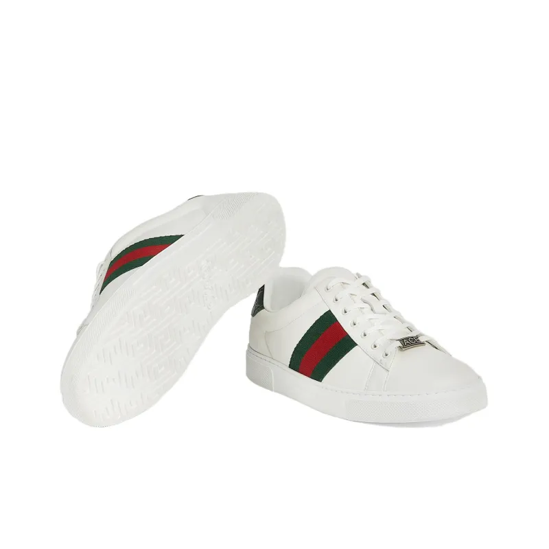 GUCCI Ace Web White Green Red-4
