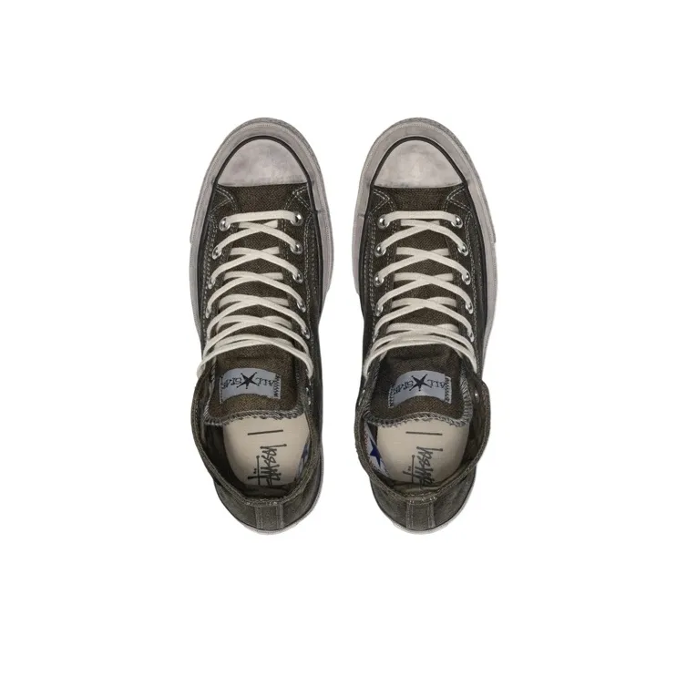 Converse Chuck 70 High X Stussy X Our Legacy 'Pigeon Grey'-2