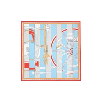 HERMES Silk Scarves Women's Multicolor