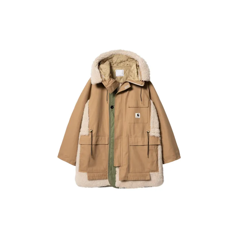 Sacai X Carhartt Wip Canvas Siberian Parka-2