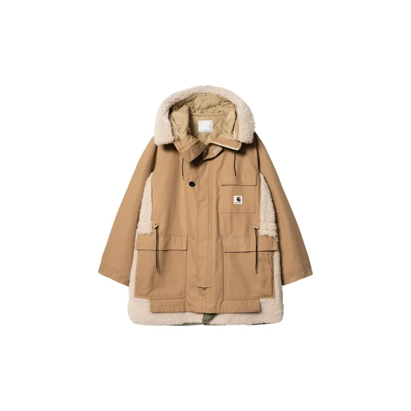 Sacai X Carhartt Wip Canvas Siberian Parka-1
