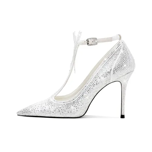 Hoov High Heels Women's Wedding Dresses White