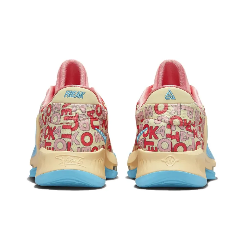 Nike Zoom Freak 4 'Letter Bros Coral'-4