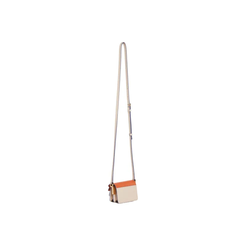 MARNI Trunk Colour Block Foldover Top Tote Bag-1