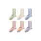 Ecru+Bean Orange+Icy Purple+Pink+Light Green+Light Blue